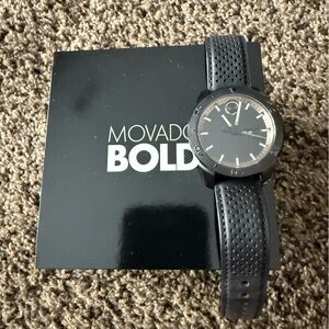 Movado Bold Men's Black Watch
